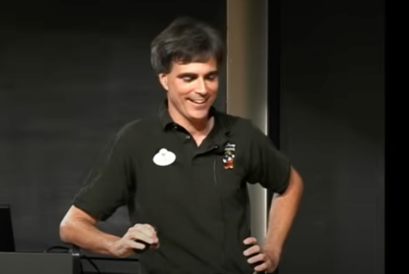 Randy Pausch durante la sua ultima lezione
