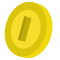 Illustrazione di una moneta di super Mario
